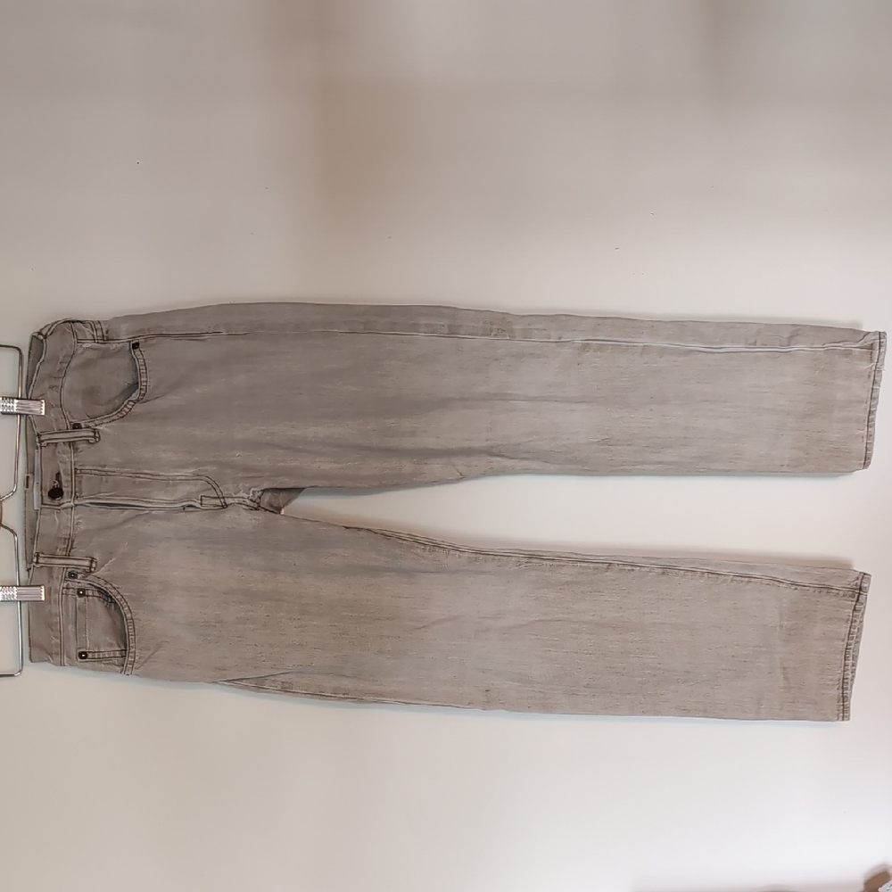 GAP Tan Straight Selvedge Denim Jeans